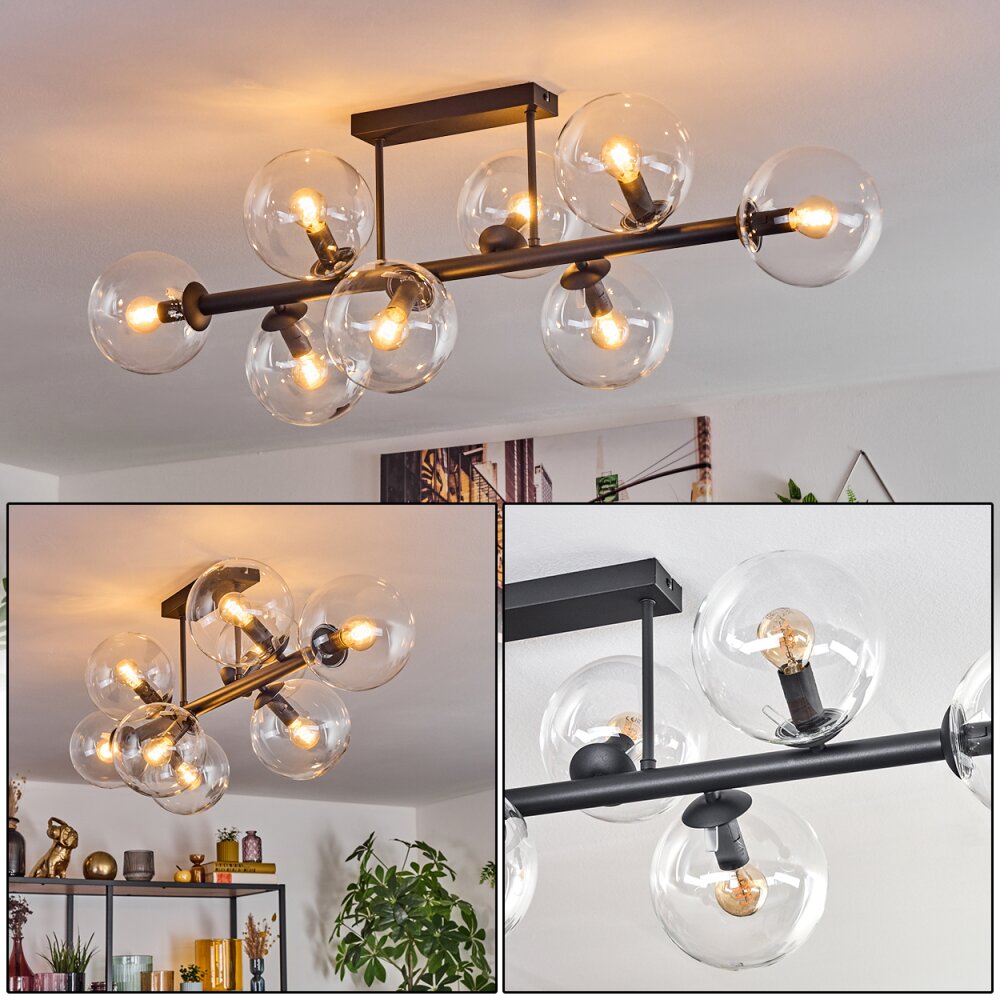 Gastor Plafoniera, Lampada a sfera Chiaro, 8-Luci main product photo