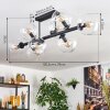 Gastor Plafoniera, Lampada a sfera Chiaro, 8-Luci