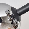 Gastor Plafoniera, Lampada a sfera Cromo, Grigio fumo, 8-Luci