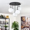 Gastor Plafoniera, Lampada a sfera 45 cm Bianco, 5-Luci