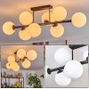 Chehalis Plafoniera, Lampada a sfera Bianco, 8-Luci