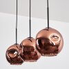 Ripoll Lampadario a sospensione, Lampada a sfera, Lampada a sospensione Ramato, 3-Luci