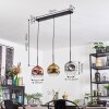 Ripoll Lampadario a sospensione, Lampada a sfera, Lampada a sospensione Oro, Chiaro, Ramato, Grigio fumo, 3-Luci