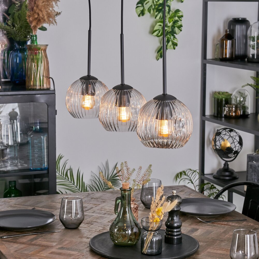 Ripoll Lampadario a sospensione, Lampada a sfera, Lampada a sospensione Chiaro, 3-Luci main product photo