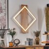 Cabanas Applique LED Aspetto del legno, Nero, 1-Luce