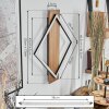 Cabanas Applique LED Aspetto del legno, Nero, 1-Luce