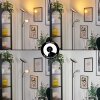 Dillingby Lampada da terra LED Nero, 2-Luci