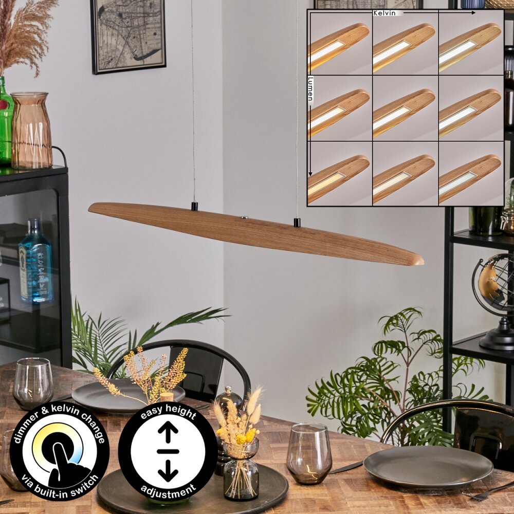 Fugelsta Lampadario a sospensione, Lampada a sospensione LED Nero, 1-Luce main product photo