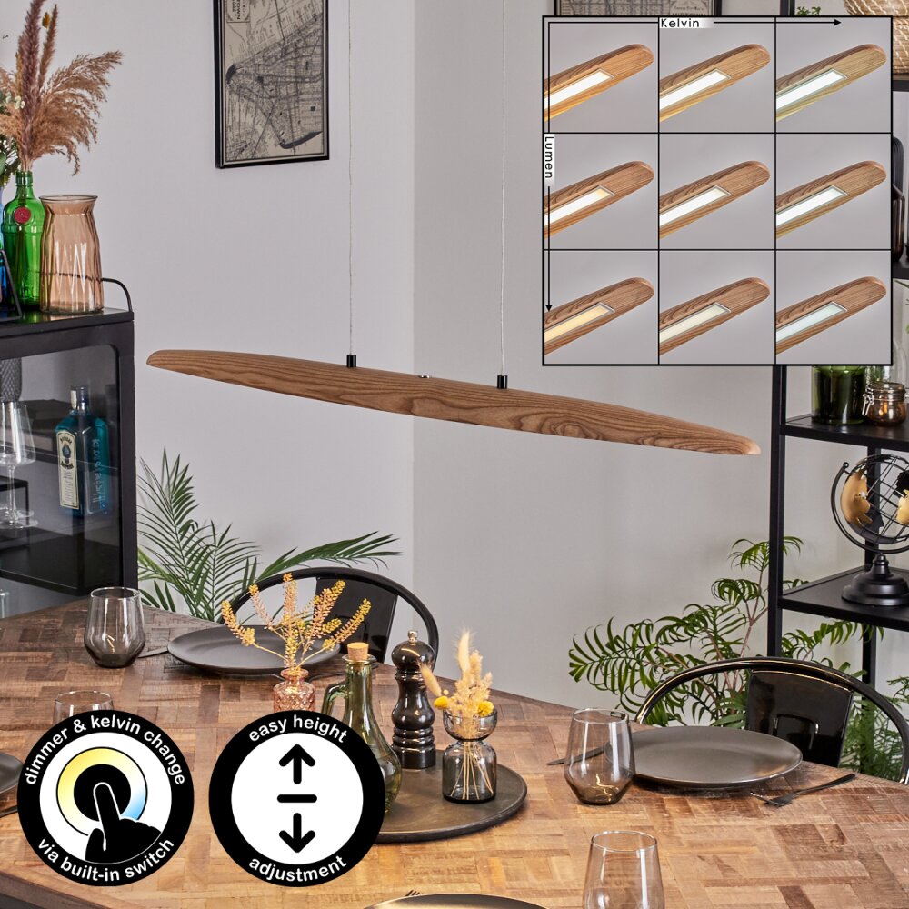 Fugelsta Lampadario a sospensione, Lampada a sospensione LED Nero, 1-Luce main product photo