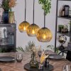 Koyoto Lampadario a sospensione, Lampada a sfera, Lampada a sospensione Oro, Chiaro, 3-Luci