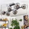 Gastor Plafoniera, Lampada a sfera Grigio fumo, 10-Luci