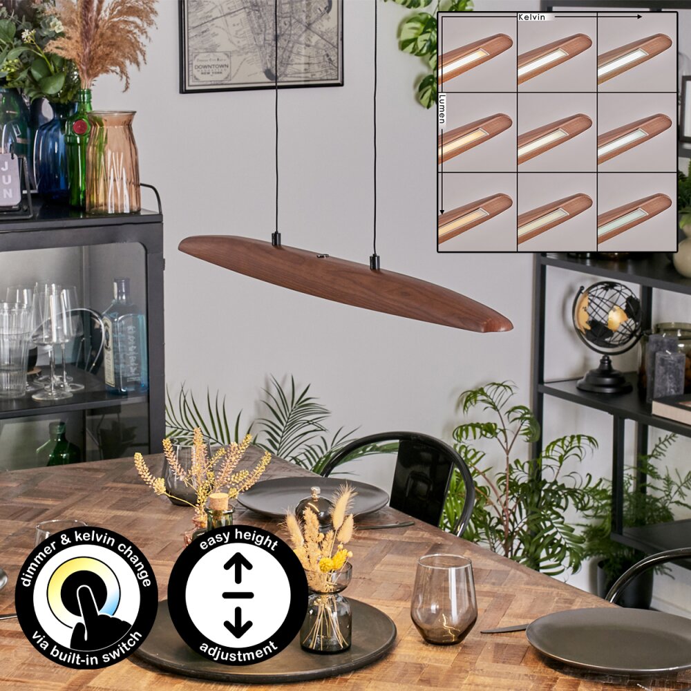Fugelsta Lampadario a sospensione, Lampada a sospensione LED Nero, 1-Luce main product photo