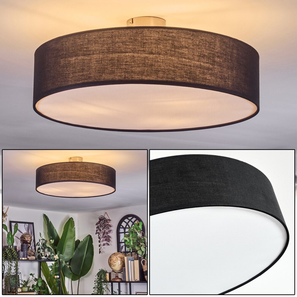 Foggia Plafoniera Nichel opaco, 3-Luci main product photo