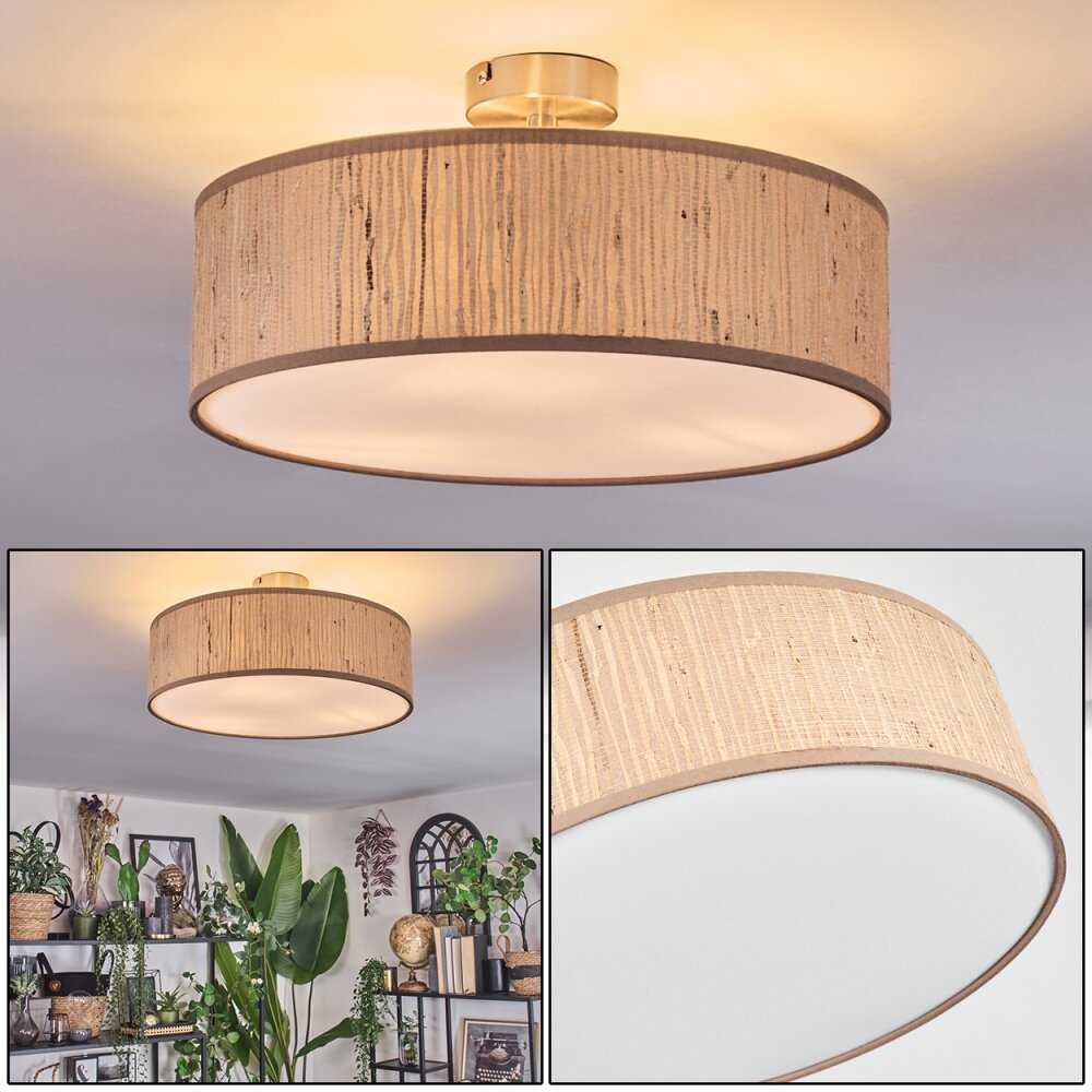 Foggia Plafoniera Nichel opaco, 3-Luci main product photo