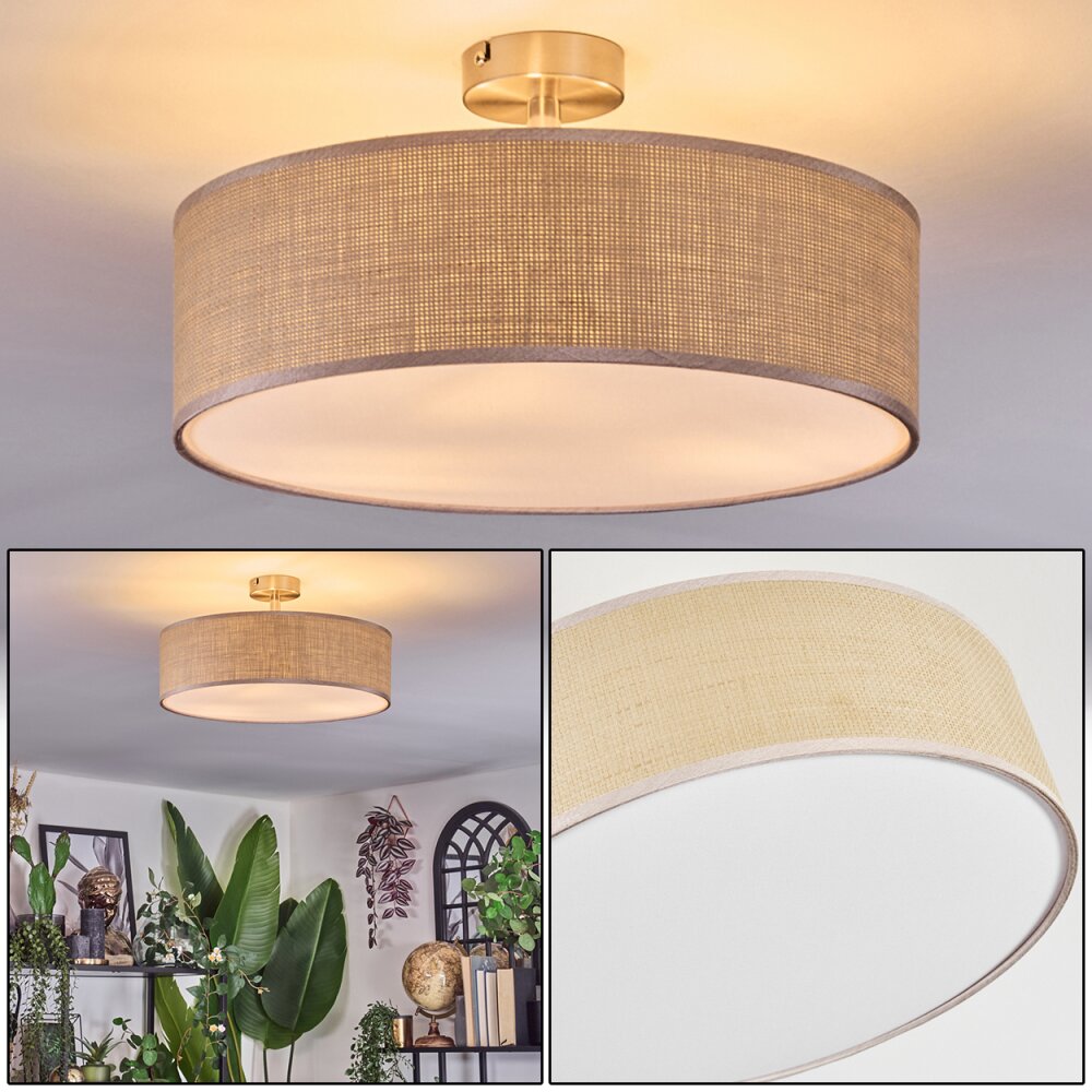 Foggia Plafoniera Nichel opaco, 3-Luci main product photo