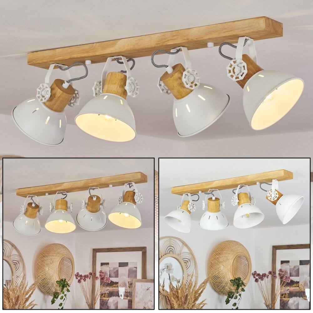 Orny Plafoniera Écru, Bianco, 4-Luci main product photo