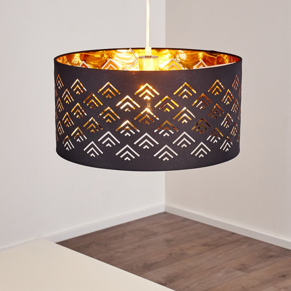 Samares Lampadario a sospensione Nichel opaco, 1-Luce
