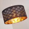 Samares Lampadario a sospensione Nichel opaco, 1-Luce