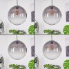 Lampadario a sospensione Degevos Cromo, 1-Luce
