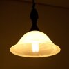 Reality Lampadario a sospensione Marrone, Ruggine, Bianco, 1-Luce