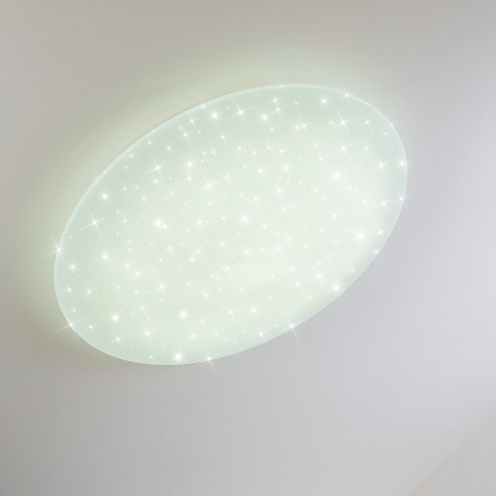 Deckenleuchte Plafoniera LED Bianco, 1-Luce, Telecomando