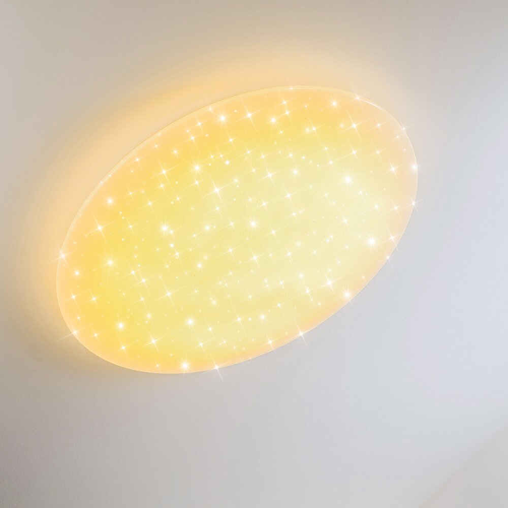 Deckenleuchte Plafoniera LED Bianco, 1-Luce, Telecomando
