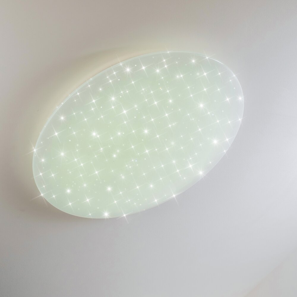 Deckenleuchte Plafoniera LED Bianco, 1-Luce, Telecomando