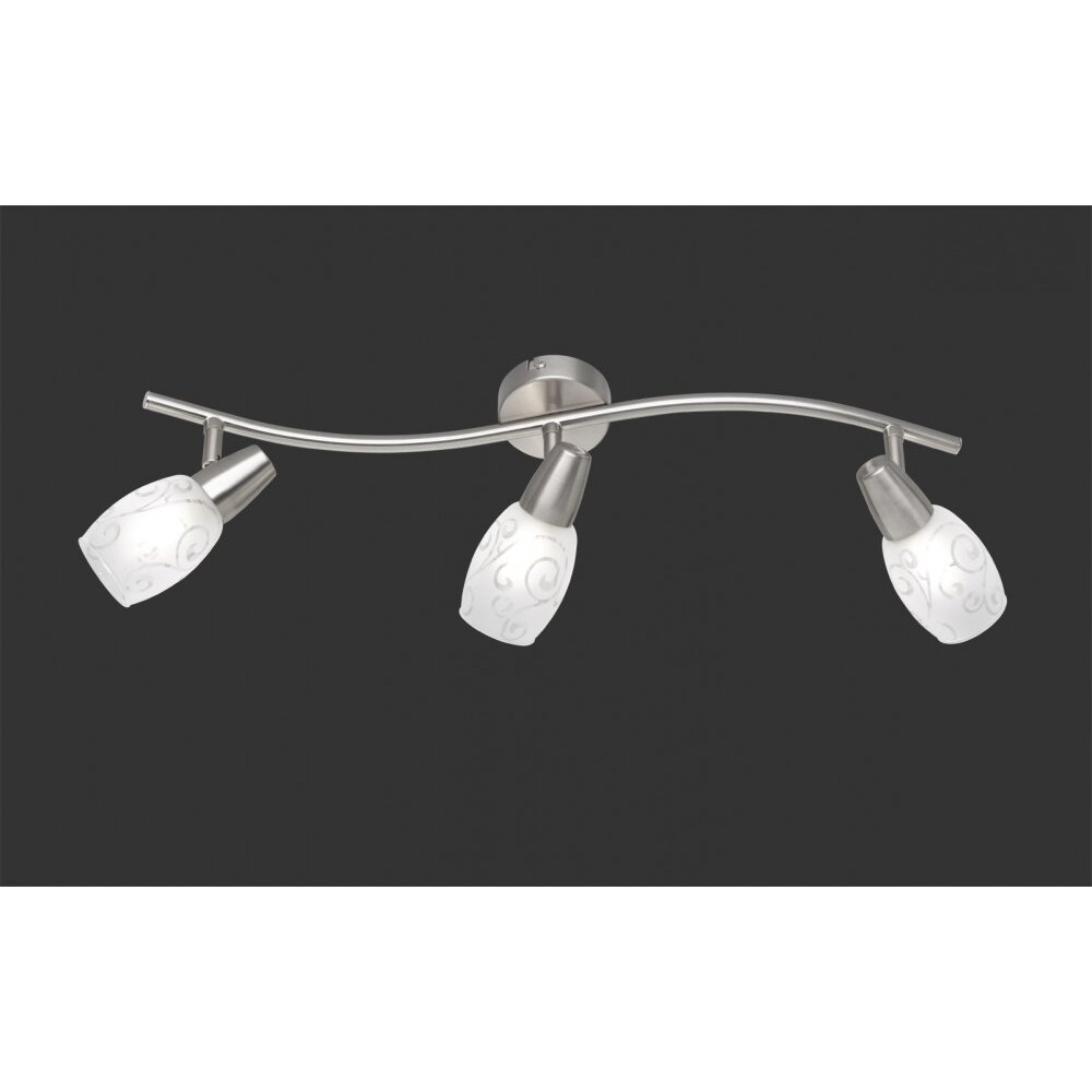 Reality Colmar Plafoniera Nichel opaco, 3-Luci main product photo