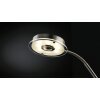 Illuminazione Trio Leuchten Quebec Lampada da pavimento, Lampada da terra LED Nichel opaco, 1-Luce