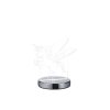 Illuminazione Reality Karo Lampada da tavolo LED Cromo, 1-Luce