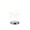 Illuminazione Reality Karo Lampada da tavolo LED Cromo, 1-Luce