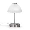 Reality QUEEN Lampada da Tavolo LED Nichel opaco, 1-Luce Reality QUEEN Lampada da Tavolo LED Nichel opaco, 1-Luce