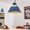 Berkeley Lampadario a sospensione Blu, Nero, 1-Luce