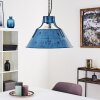 Berkeley Lampadario a sospensione Blu, Nero, 1-Luce