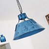 Berkeley Lampadario a sospensione Blu, Nero, 1-Luce