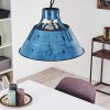 Berkeley Lampadario a sospensione Blu, Nero, 1-Luce