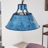 Berkeley Lampadario a sospensione Blu, Nero, 1-Luce