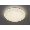 Reality ACHAT Plafoniera LED Bianco, 1-Luce, Telecomando
