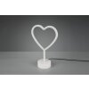 Lampada da Tavolo Reality HEART LED Bianco, 1-Luce
