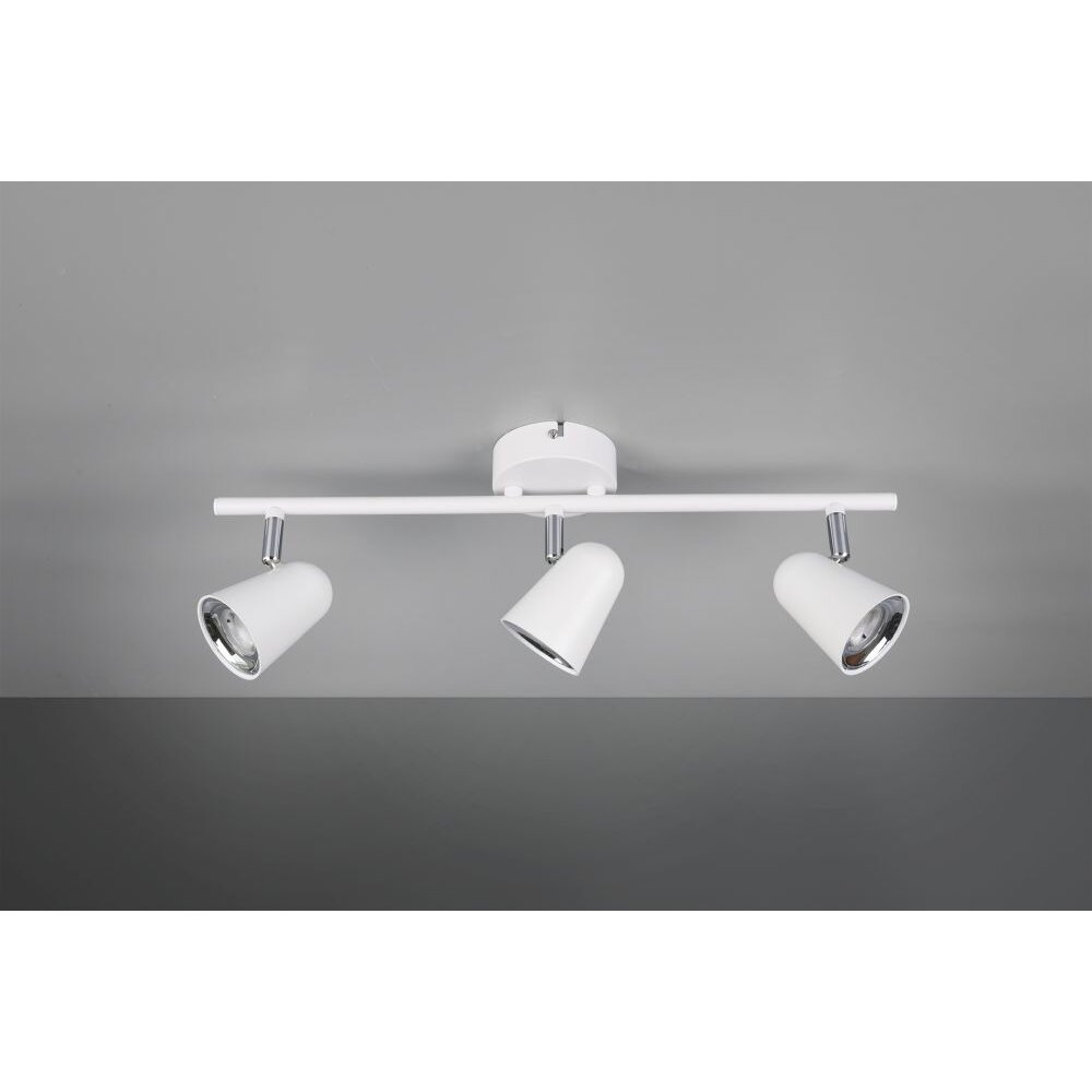 Faretto Reality TOULOUSE LED Bianco, 3-Luci