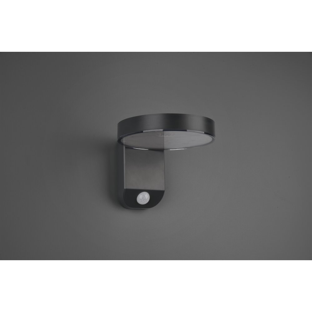 Reality Posadas Applique LED Antracite, 1-Luce, Sensori di movimento