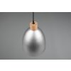 Reality Jagger Lampada a Sospensione Marrone scuro, Nichel opaco, 1-Luce