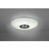 Reality Musica Plafoniera LED Bianco, 2-Luci, Telecomando, Cambia colore