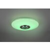 Reality Musica Plafoniera LED Bianco, 2-Luci, Telecomando, Cambia colore