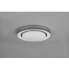 Reality Atria Plafoniera LED Nero, Bianco, 1-Luce, Telecomando