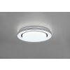 Reality Atria Plafoniera LED Nero, Bianco, 1-Luce, Telecomando