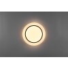 Reality Atria Plafoniera LED Nero, Bianco, 1-Luce, Telecomando