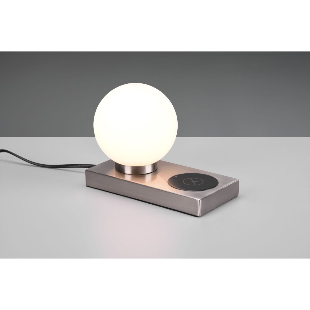 Reality Chloe Lampada da tavolo Nichel opaco, 1-Luce main product photo