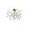 Reality Gloria Plafoniera Ottone, 1-Luce