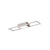Reality Rigido Plafoniera LED Nichel opaco, 1-Luce, Telecomando